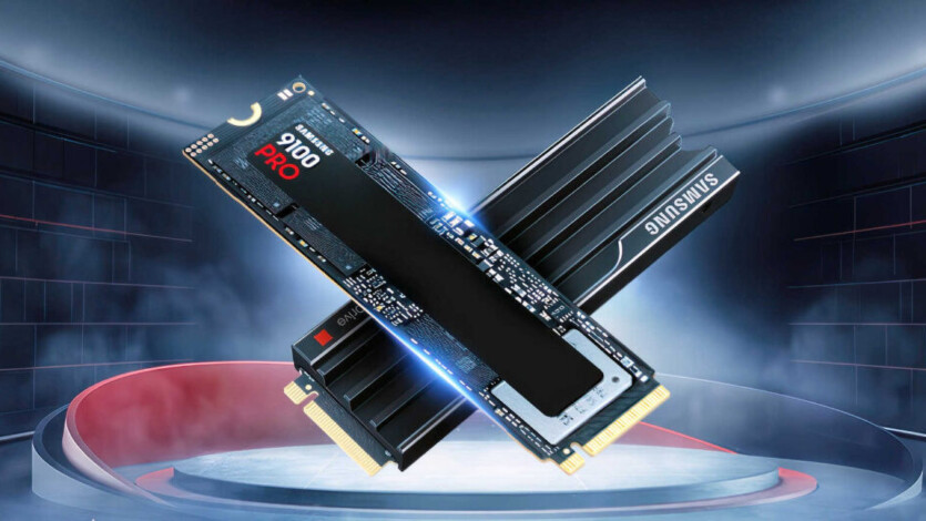 Samsung представила SSD 9100 PRO PCIe 5.0 — до 14 800 МБ/с и 8 ТБ от $200